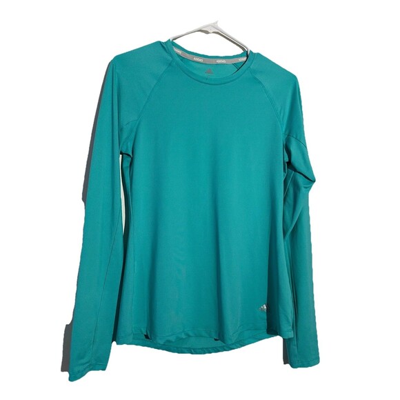 Adidas Women's UPF 50 Long Sleeve Knit Golf  Size S - Picture 1 of 4